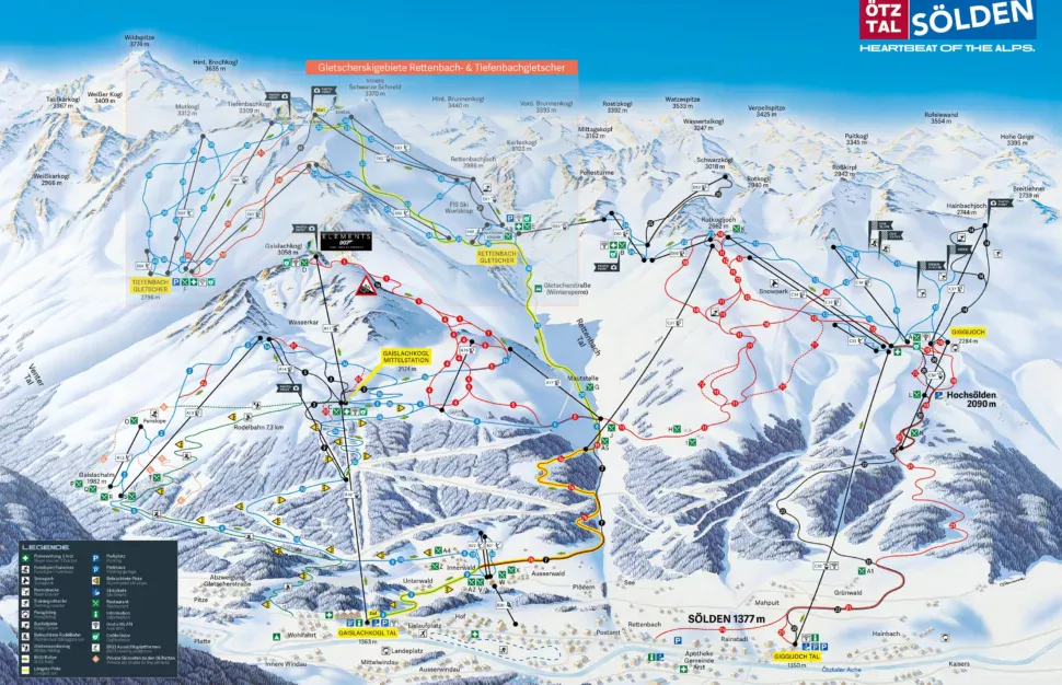 Ziemas prieki Zeldenā (Solden)