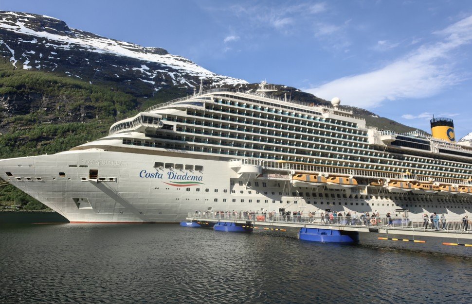 Norvēģijas fjordu kruīzs ar Costa Diadema