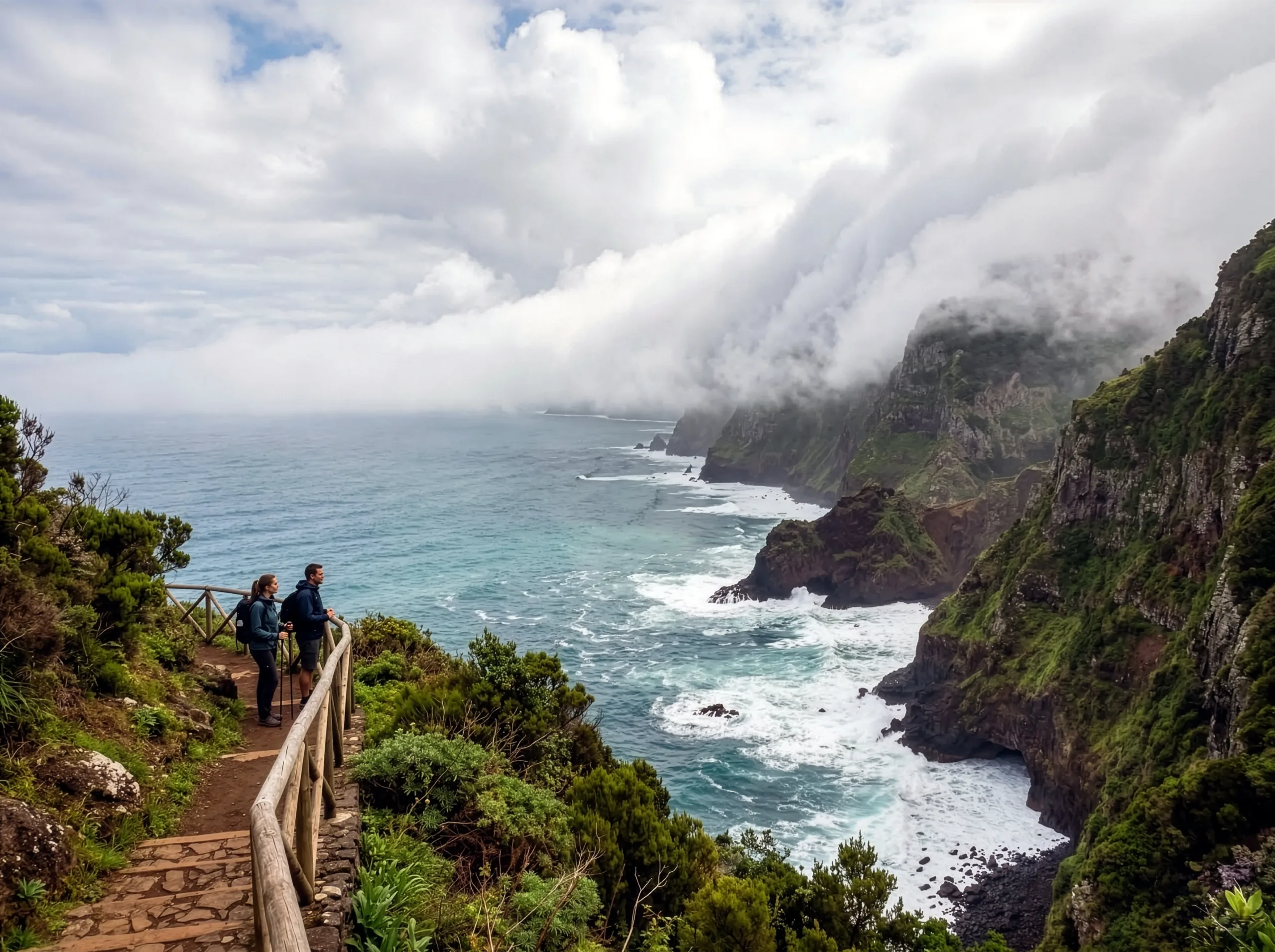 Madeira, kur okeāns skūpsta mākoņus